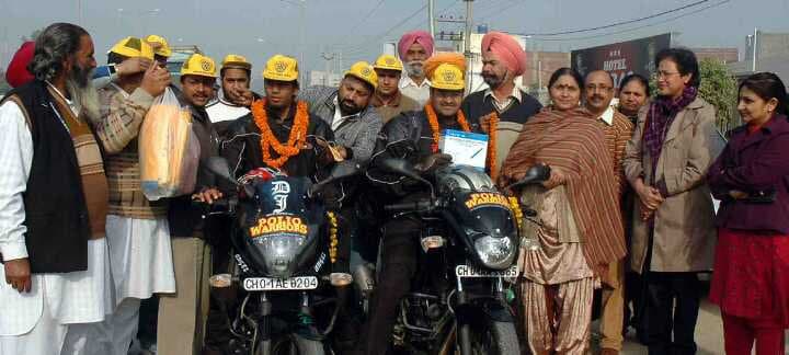 Polio Warriors send-off ceremony